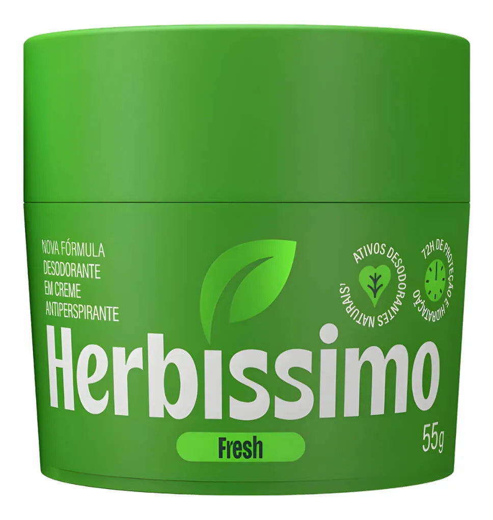 Creme Desodorante Herbíssimo Fresh 55g