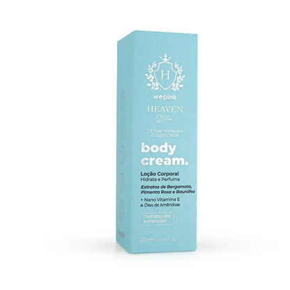 Body Cream Heaven Blue Desodorante Hidratante 200ml