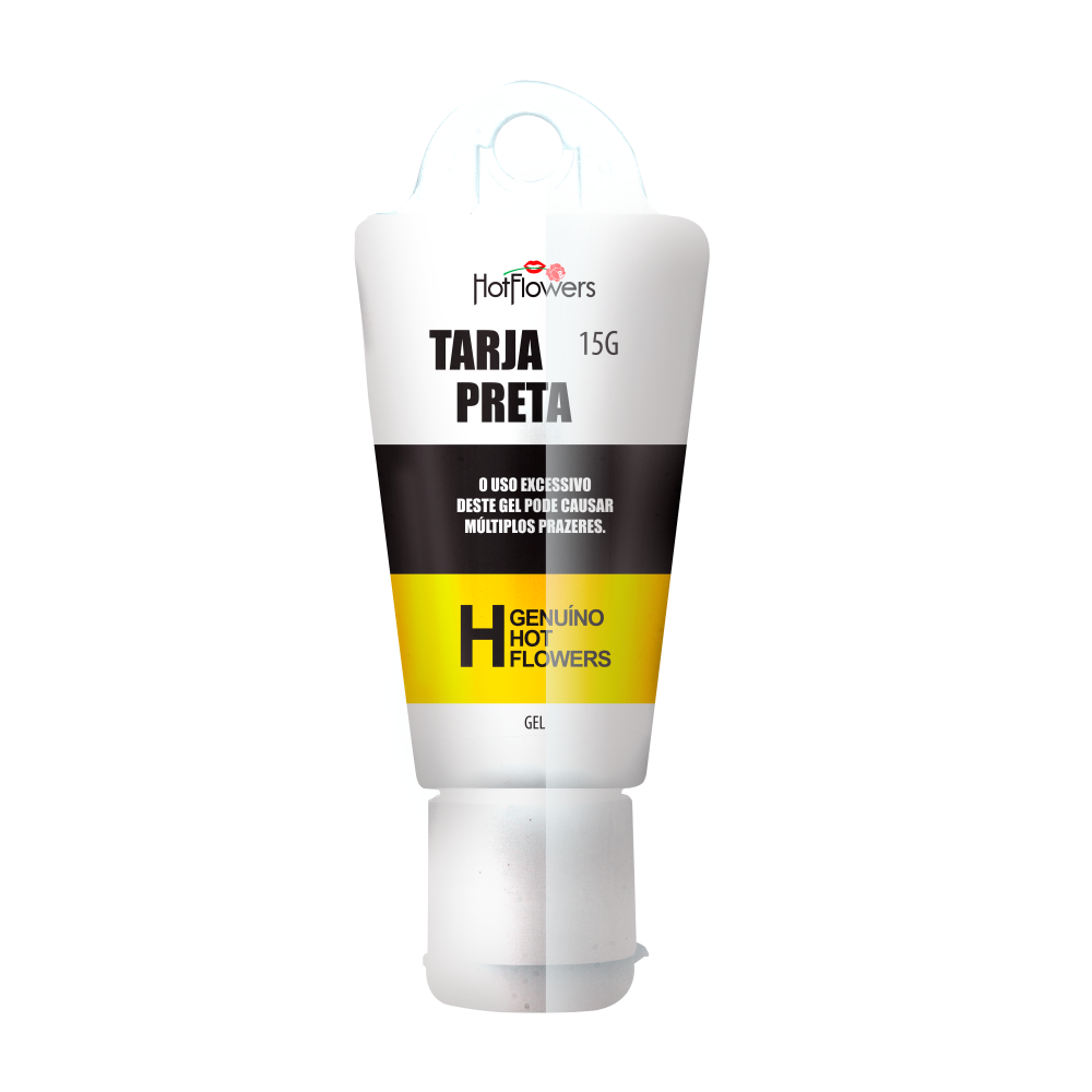 Tarja Preta - Gel com toque picante que eleva a relação.
