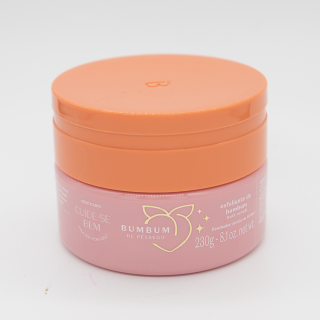 Bumbum de Pêssego Esfoliante - Peach Scrub