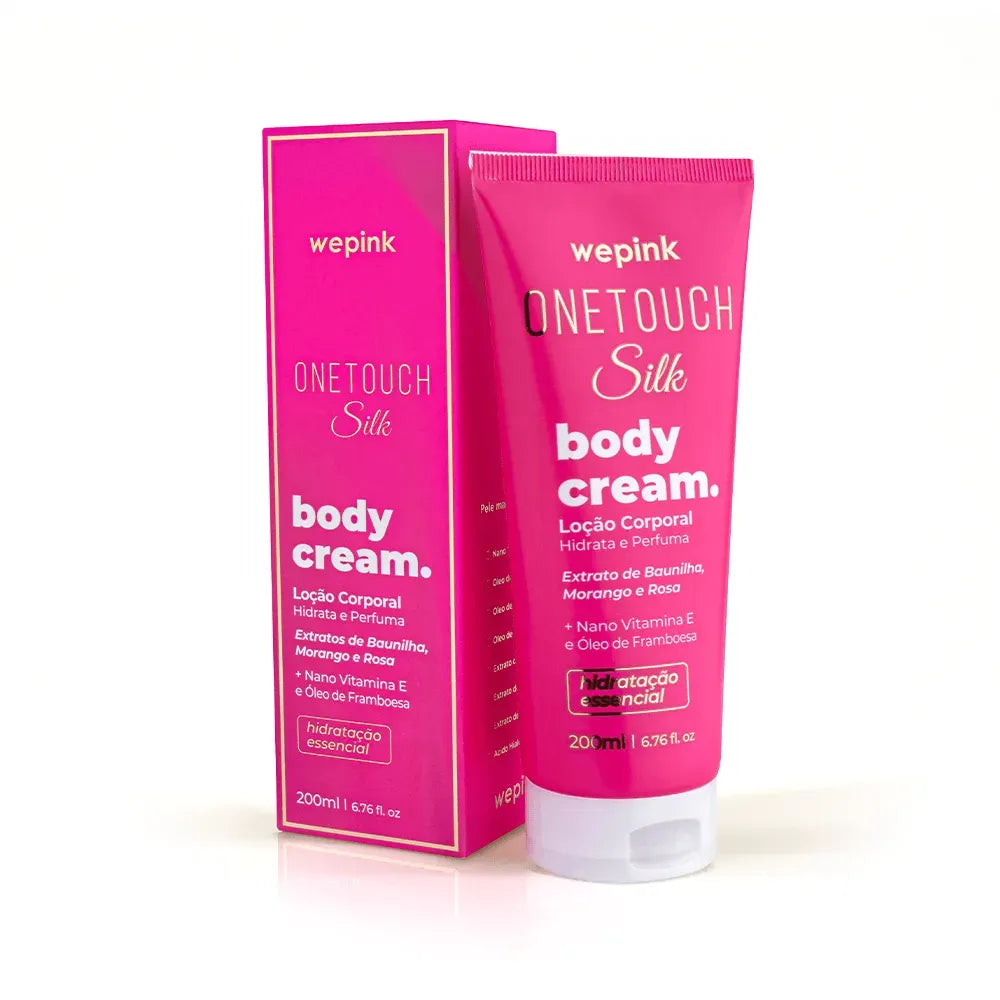 Body Cream One Touch Silk Desodorante Hidratante 200ml