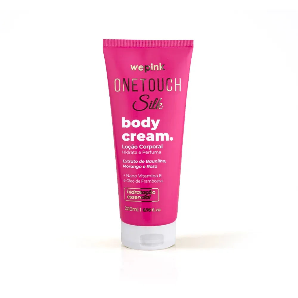 Body Cream One Touch Silk Desodorante Hidratante 200ml