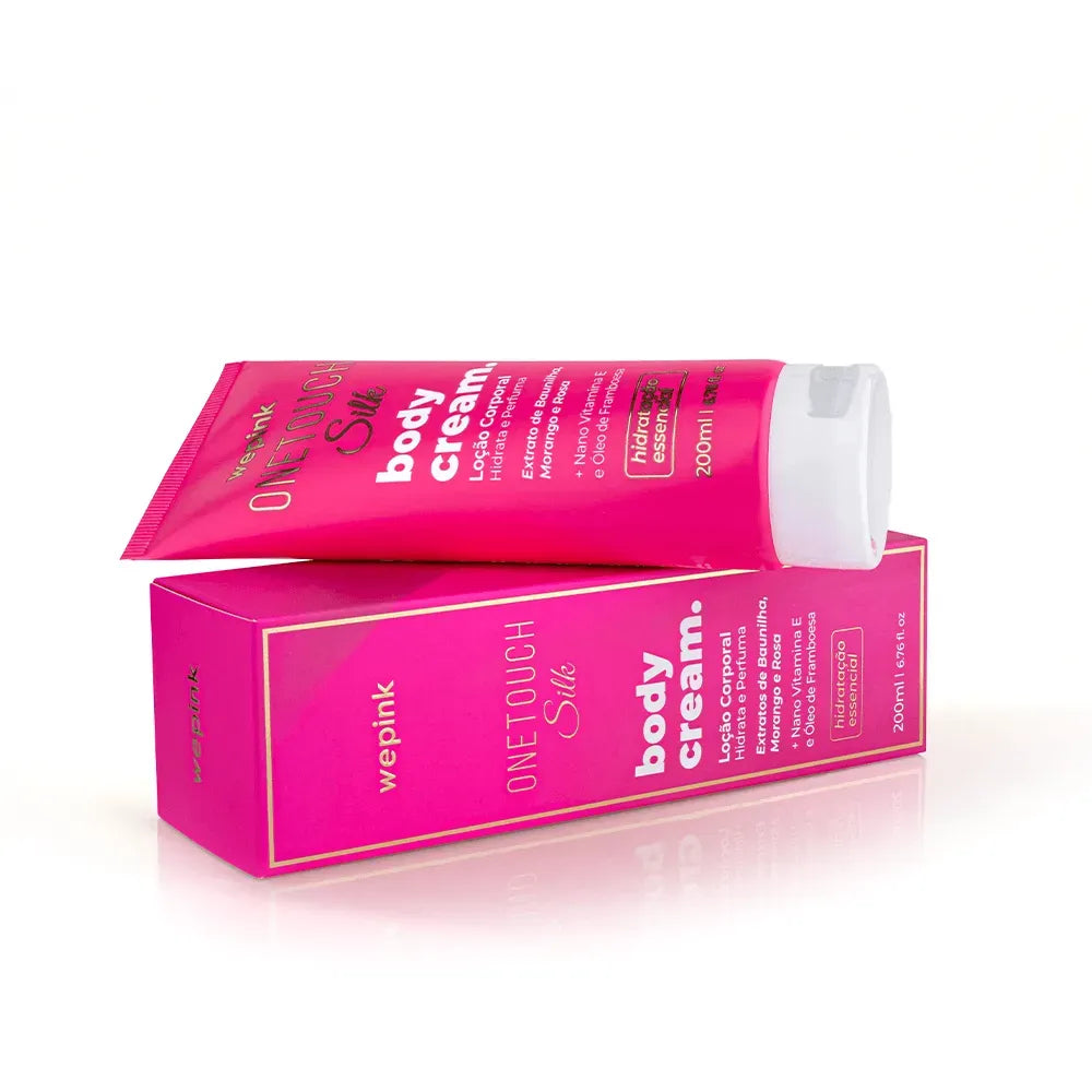 Body Cream One Touch Silk Desodorante Hidratante 200ml