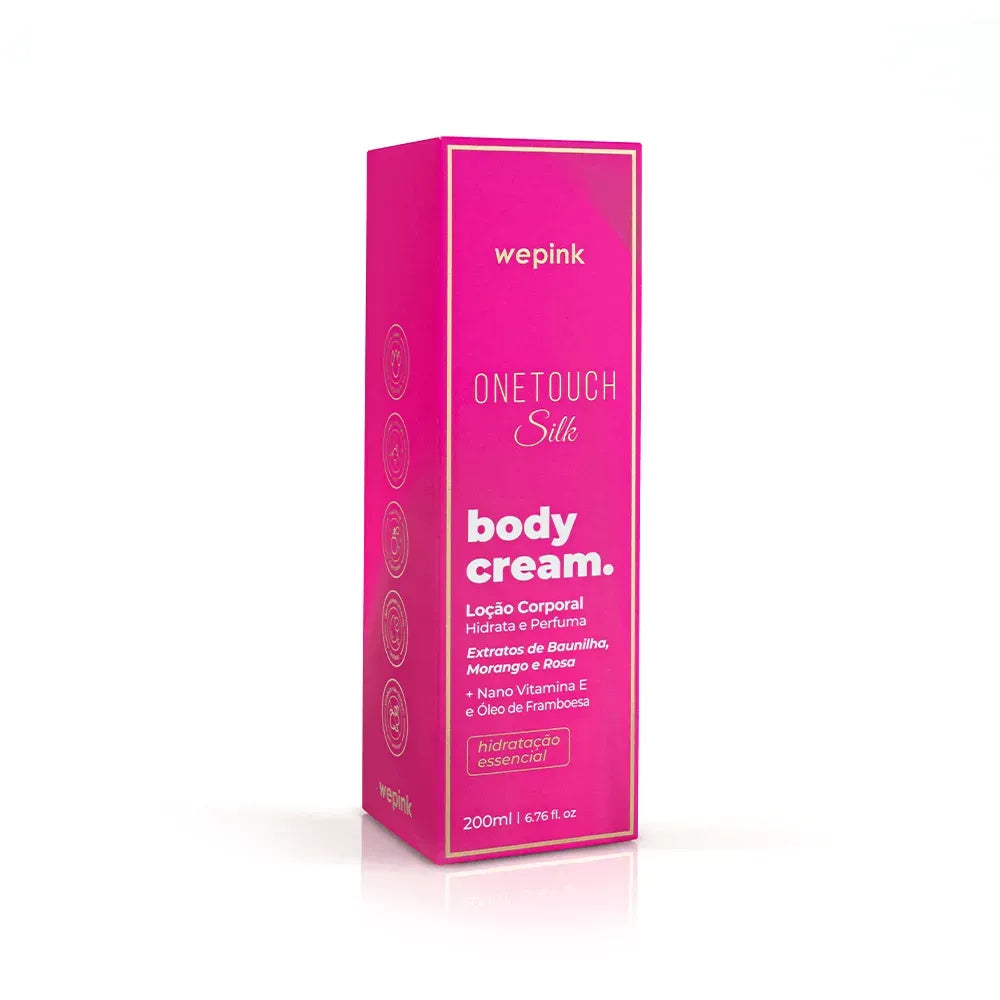 Body Cream One Touch Silk Desodorante Hidratante 200ml