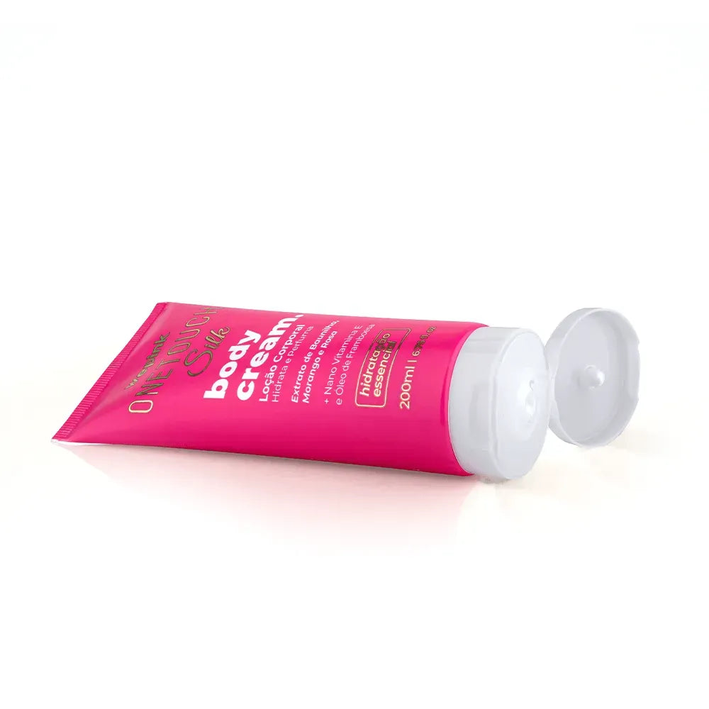 Body Cream One Touch Silk Desodorante Hidratante 200ml