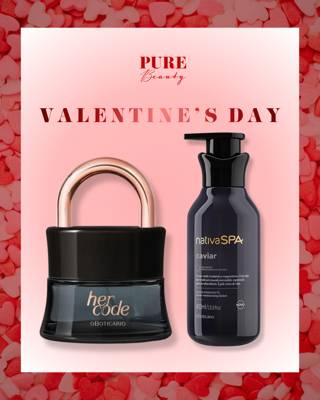 Kit - Her Code + Loção Corporal Caviar