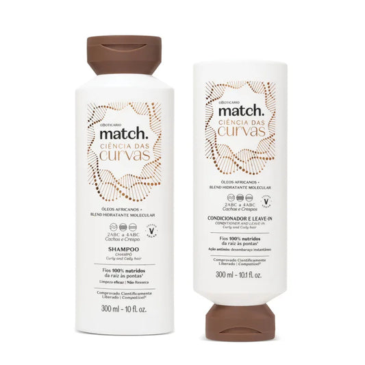 Kit Ciência das Curvas - Shampoo and Condicionador Curly Hair