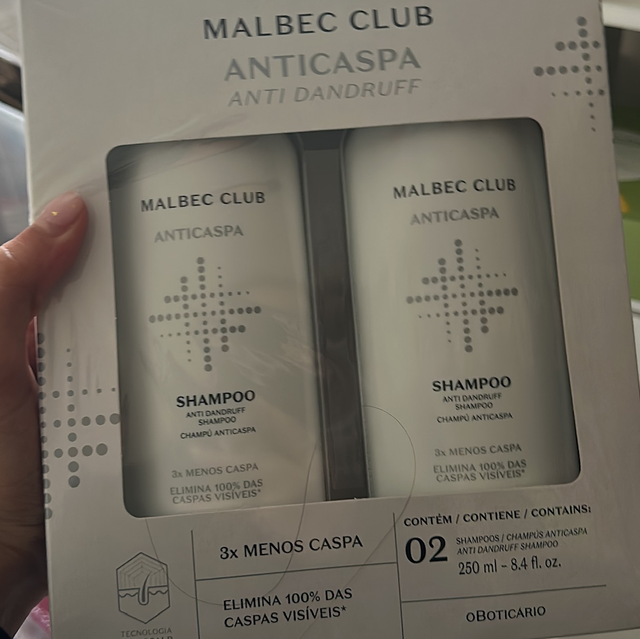 Kit Malbec Anticaspa - Anti Dandruff Pack