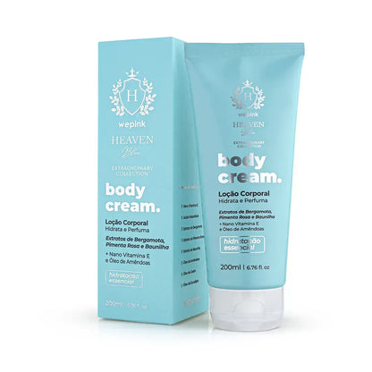 Body Cream Heaven Blue Desodorante Hidratante 200ml
