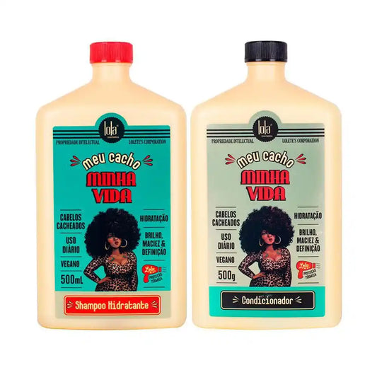 Meu Cacho Minha Vida - Kit Shampoo e Condicionador