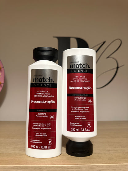 Match Science Kit – Reconstruction Shampoo + Conditioner
