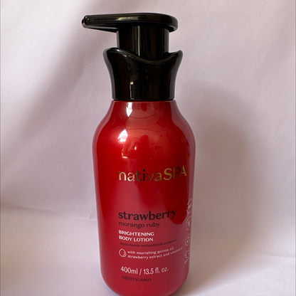 Body Lotion Morango Ruby 400ml