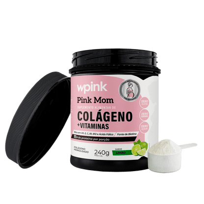Colágeno Pink Mom de Limão - 240g