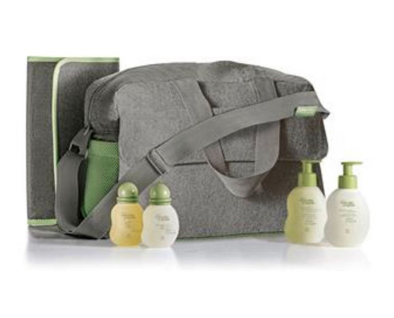 Kit Mamãe e Bebê com Bolsa + Trocador Natura