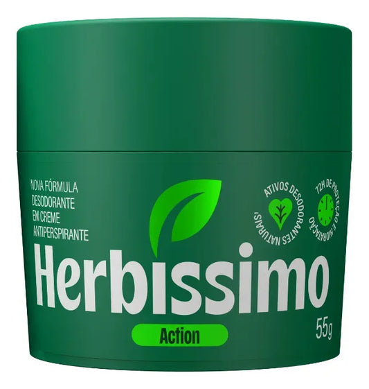 Desodorante Creme Herbíssimo Action 55g