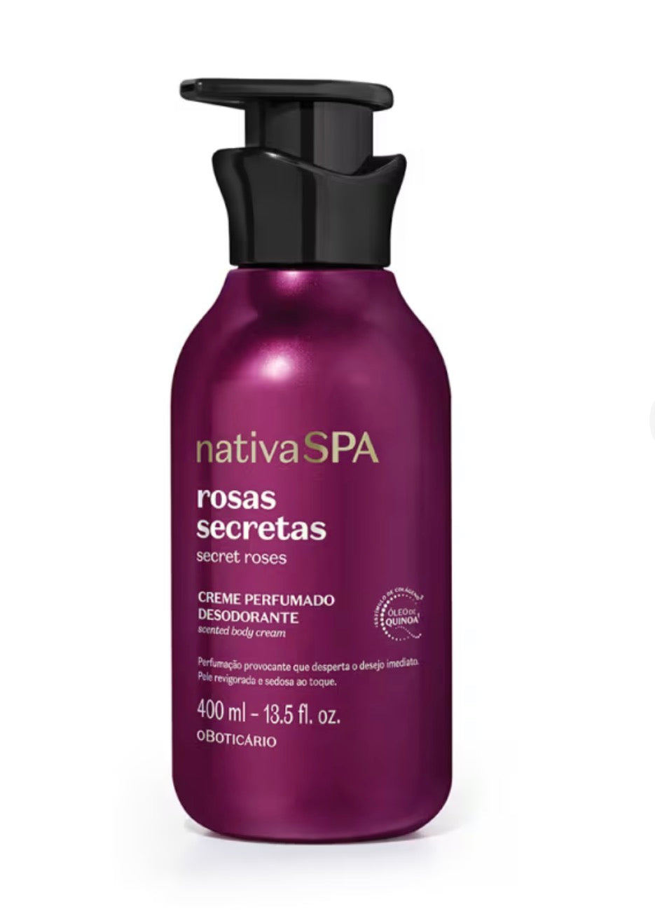 Creme corporal perfumado Rosas Secretas