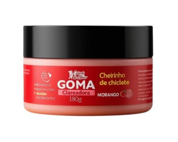 Goma Clareadora - Morango 180g - Essência da Mulher