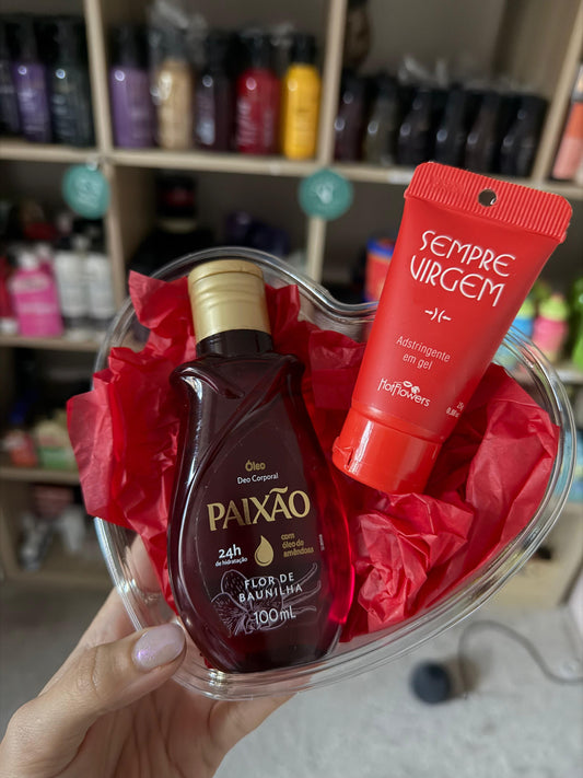 Kit - Óleo Paixão Flor de Baunilha + Sempre Virgem