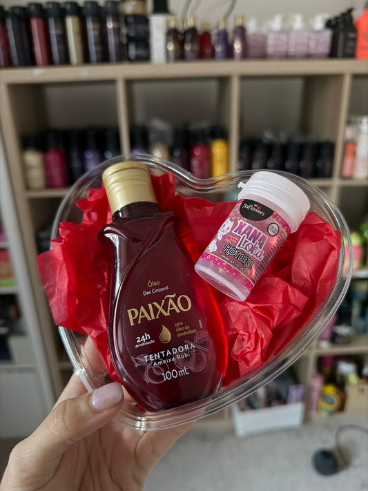 Kit - Óleo Paixão Tentadora Ameixa Rubi + Xana Loka