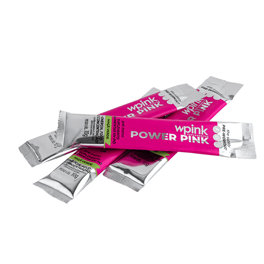 Power Pink de Maçã Verde - Pré-treino – 300g