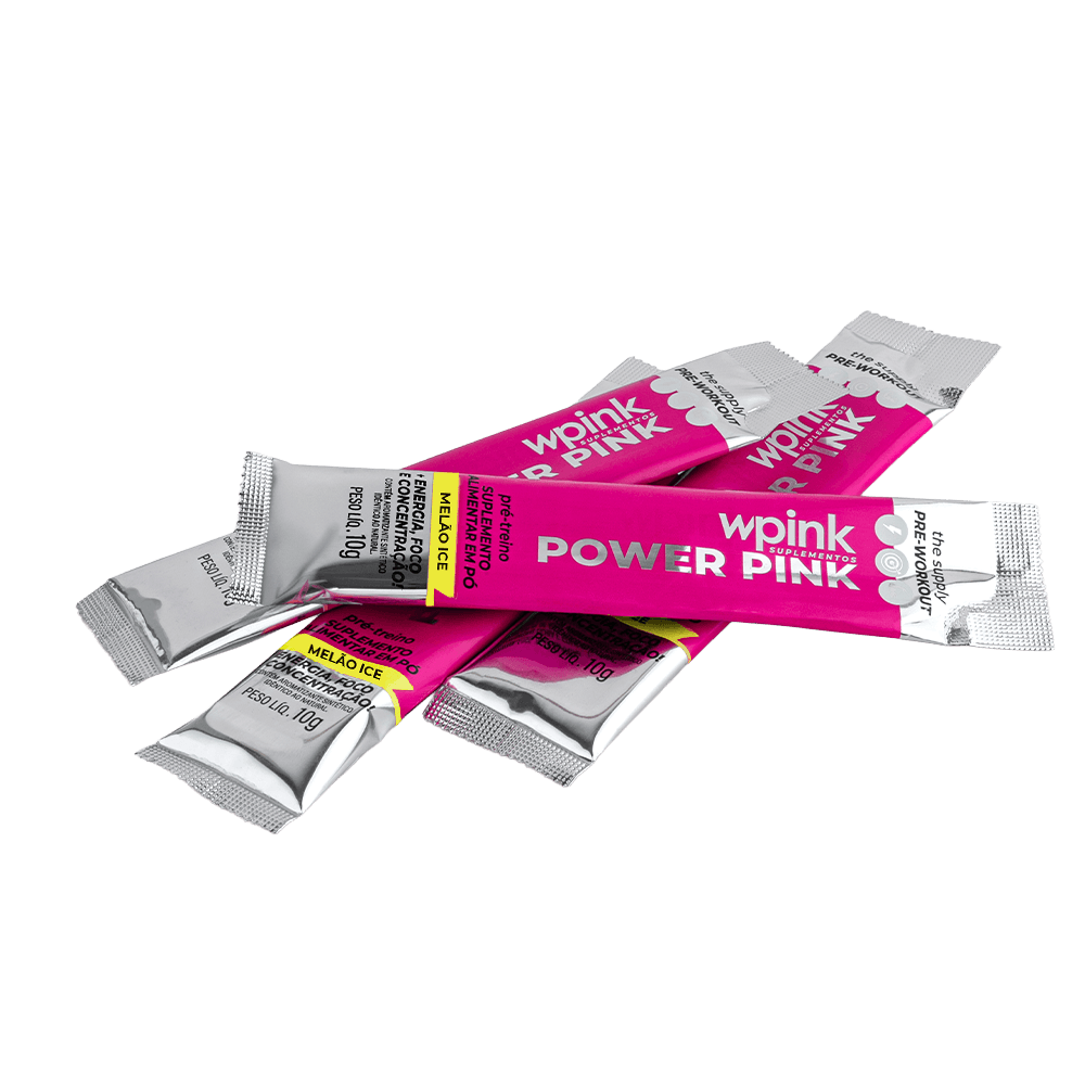 Power Pink de Melão Ice - Pré-treino - 300g