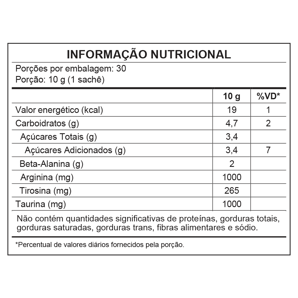 Power Pink sem Cafeína de Uva Verde - Pré-treino - 300g
