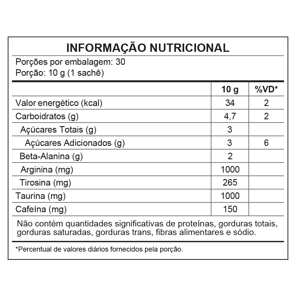 Power Pink de Uva Verde - Pré-treino – 300g