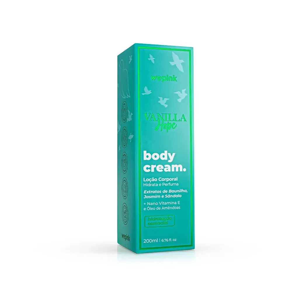 Body Cream Vanilla Hope Desodorante Hidratante 200ml