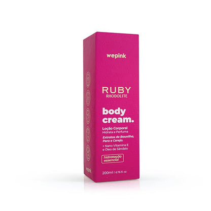 Body Cream Ruby Rhodolite Desodorante Hidratante 200ml