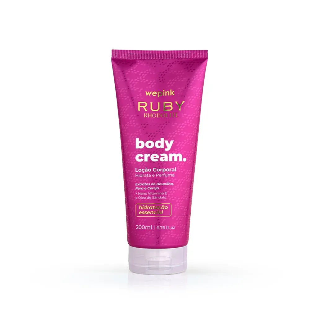 Body Cream Ruby Rhodolite Desodorante Hidratante 200ml