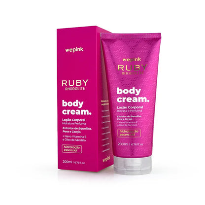 Body Cream Ruby Rhodolite Desodorante Hidratante 200ml