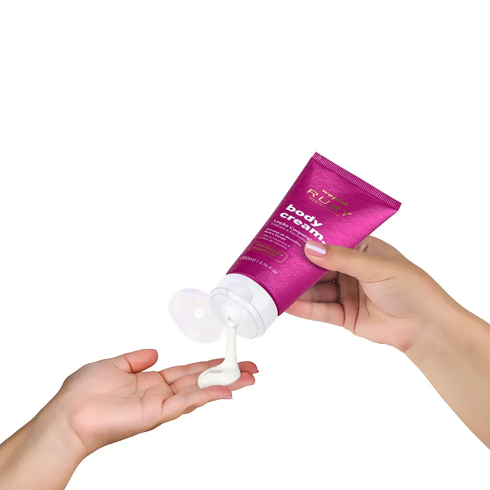 Body Cream Ruby Rhodolite Desodorante Hidratante 200ml