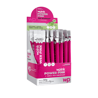 Power Pink de Uva Verde - Pré-treino – 300g