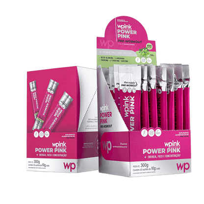 Power Pink de Uva Verde - Pré-treino – 300g