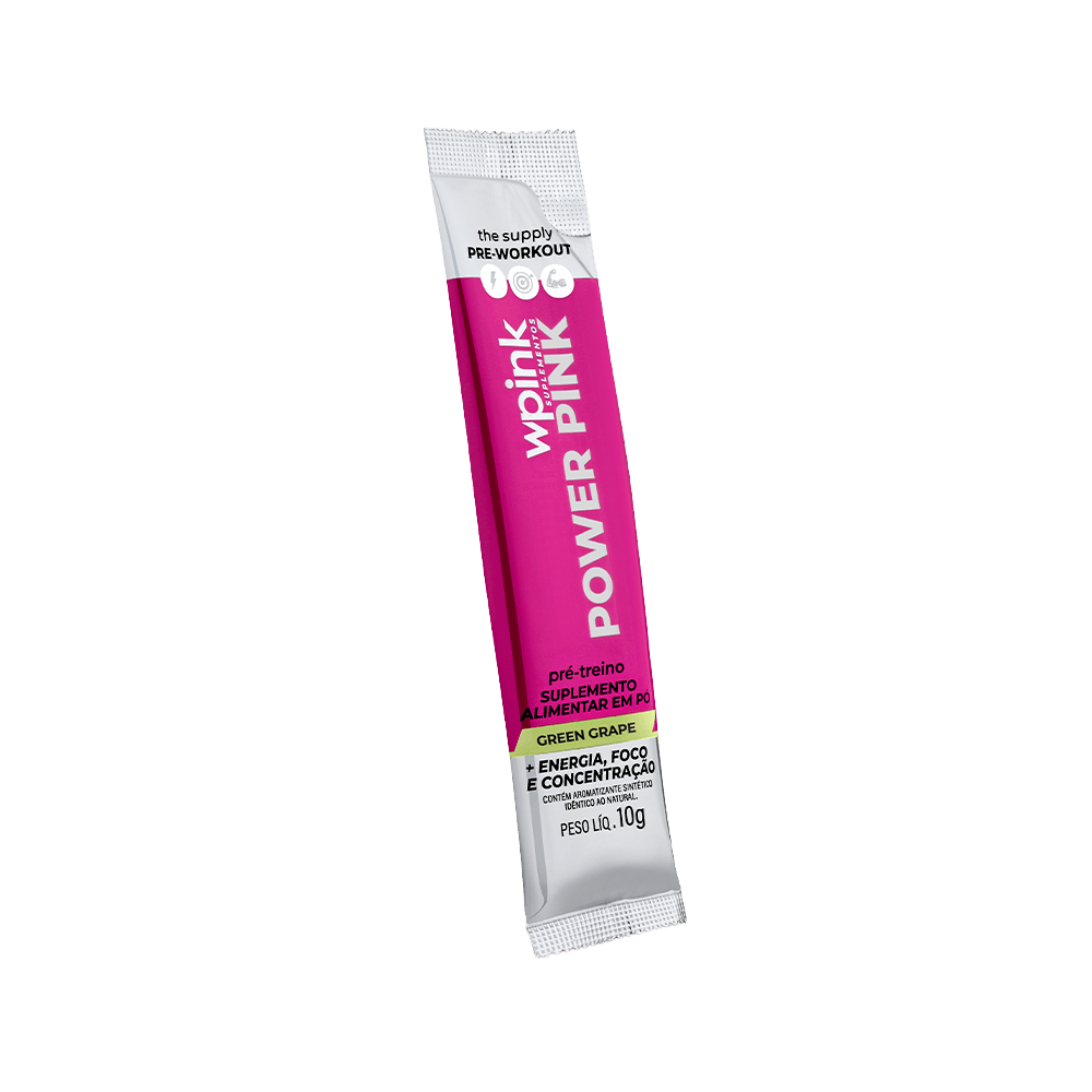 Power Pink de Uva Verde - Pré-treino – 300g