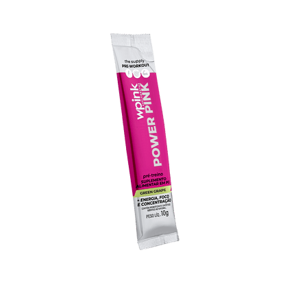 Power Pink de Uva Verde - Pré-treino – 300g