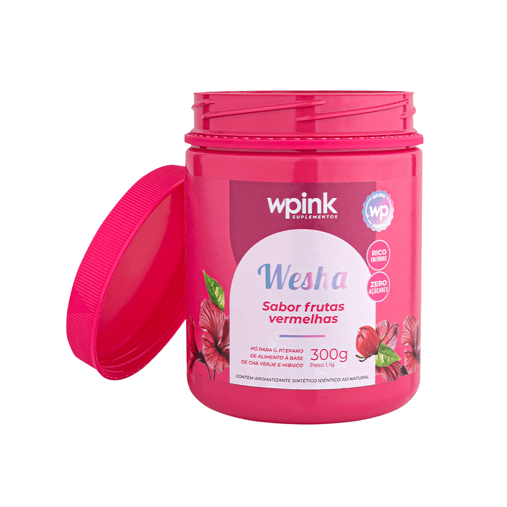 Wesha Chá Verde e Hibisco - 300g