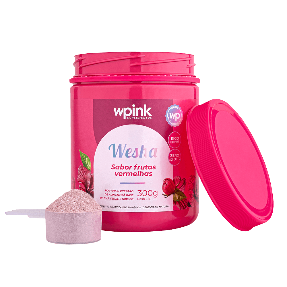 Wesha Chá Verde e Hibisco - 300g