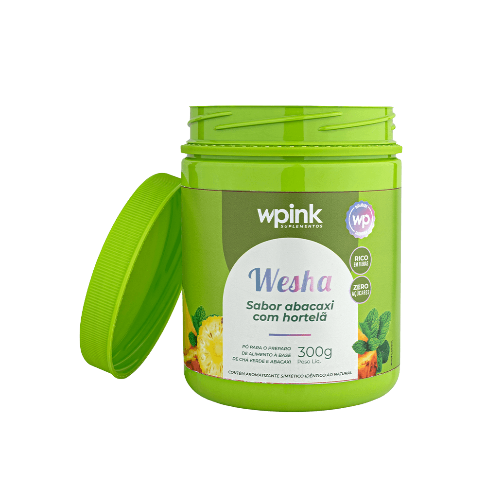 Wesha Chá Verde e Abacaxi - 300g