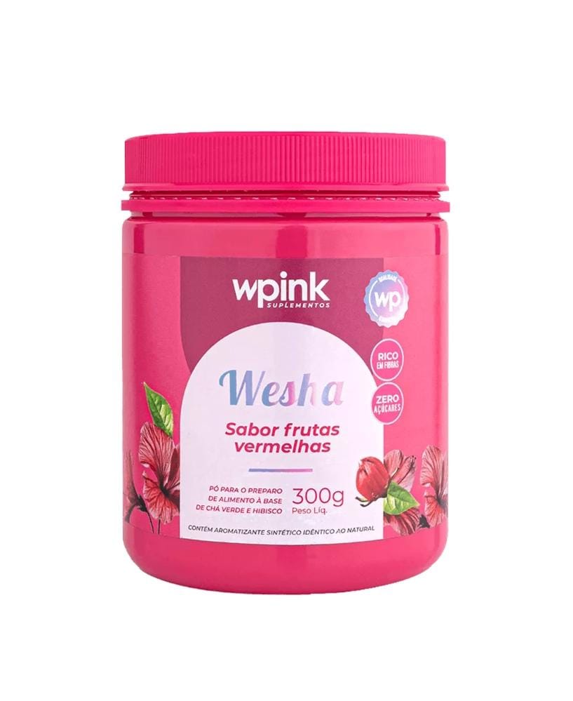 Wesha We Pink - Chá Verde e Hibisco