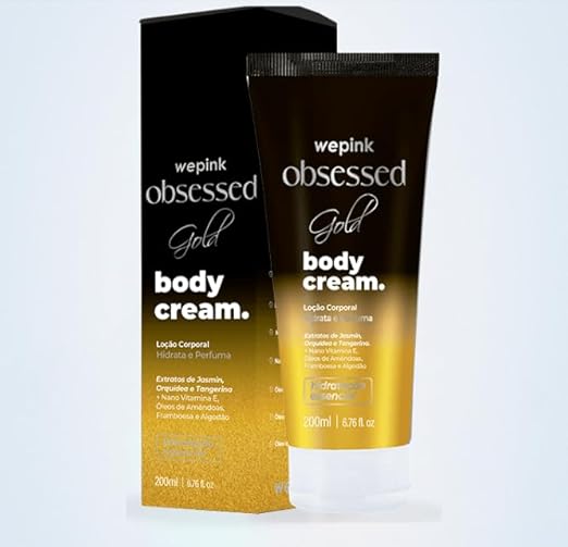 Body Cream Obsessed Gold da We Pink