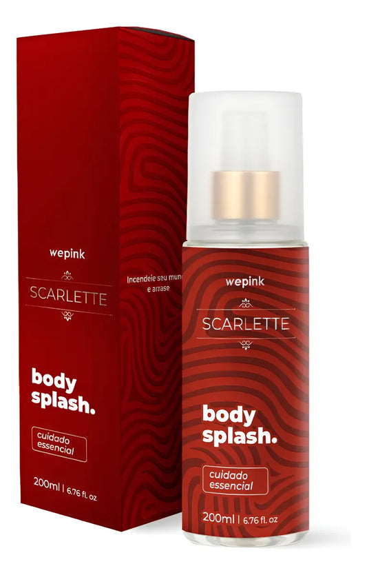 Body Splash Scarlette Desodorante Colônia 200ml - We Pink