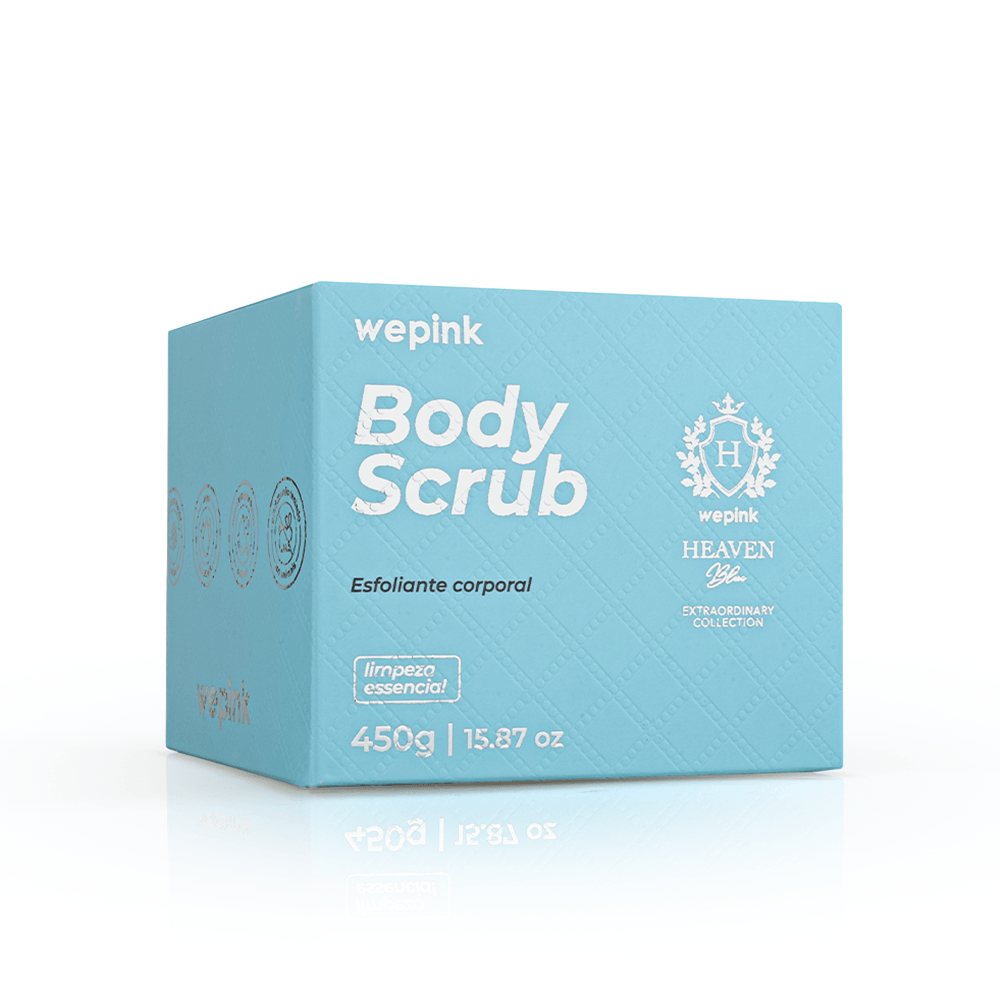 Body Scrub Heaven Blue Esfoliante Corporal 450gr