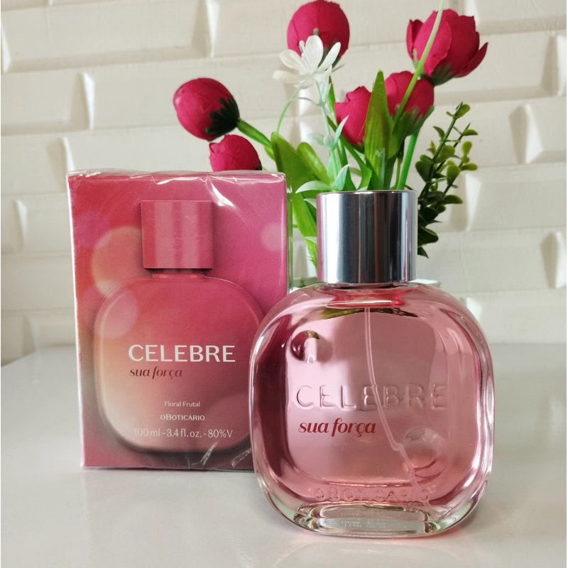 Celebre Sua Força Colônia Floral Frutal  100 ml - O Boticário