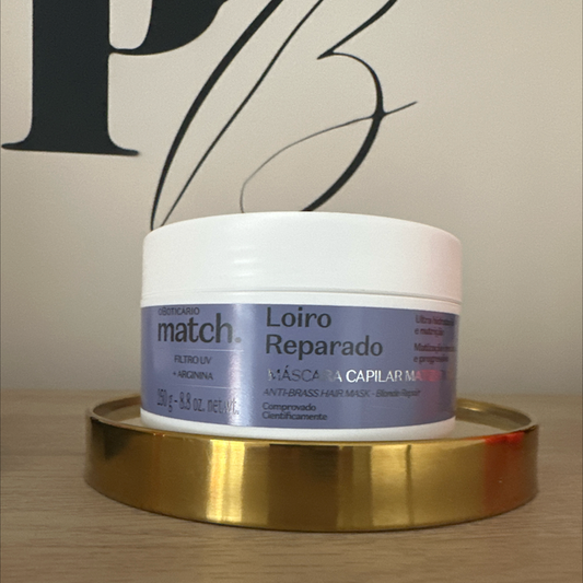 Máscara Capilar Matizadora - Loiro Reparado