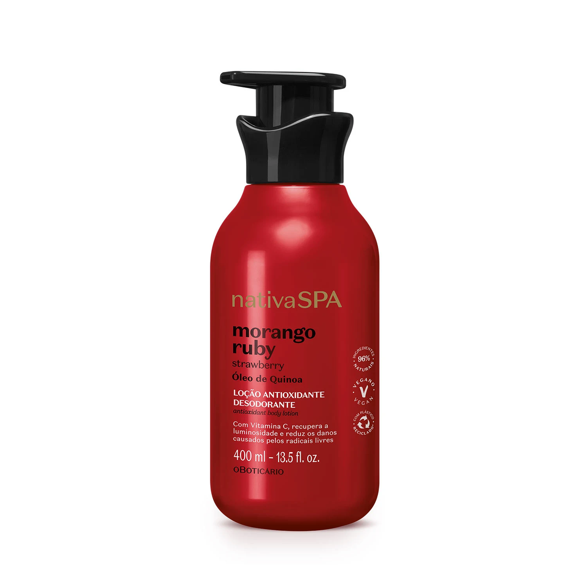 Body Lotion Morango Ruby 400ml
