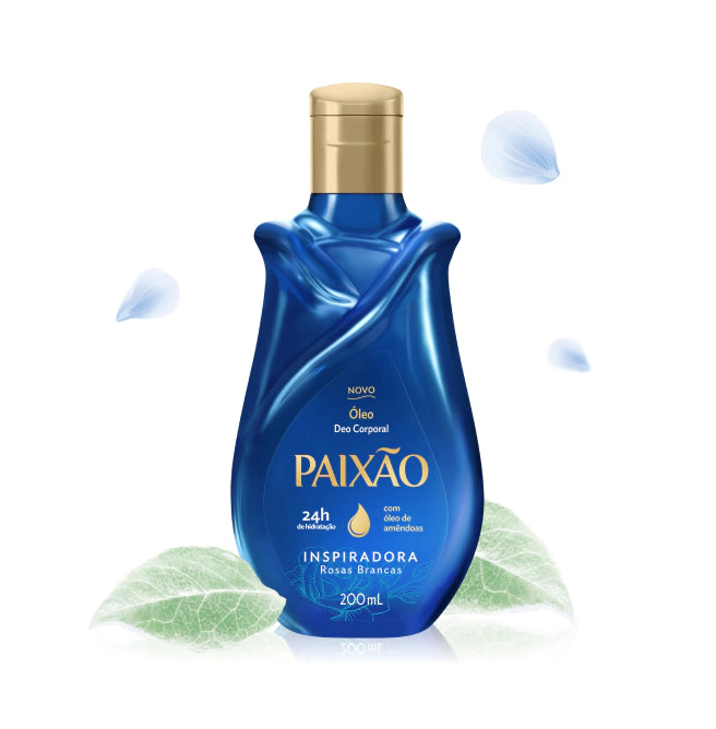 Paixão - Óleo Irresistível / Rosas Brancas