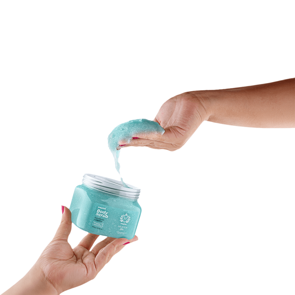 Body Scrub Heaven Blue Esfoliante Corporal 450gr