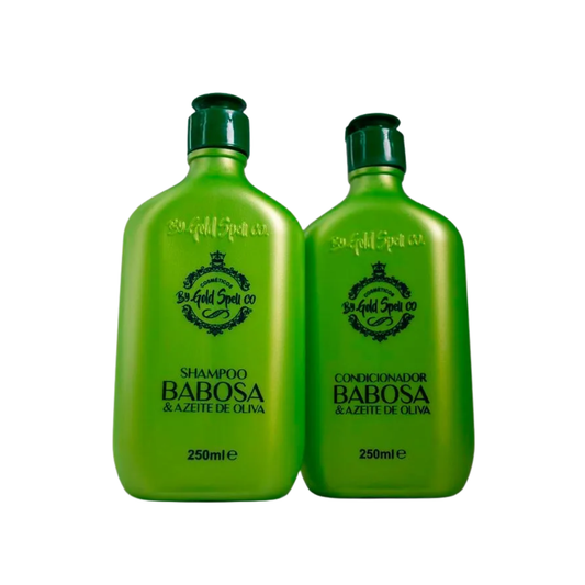Kit babosa shampoo e condicionador
