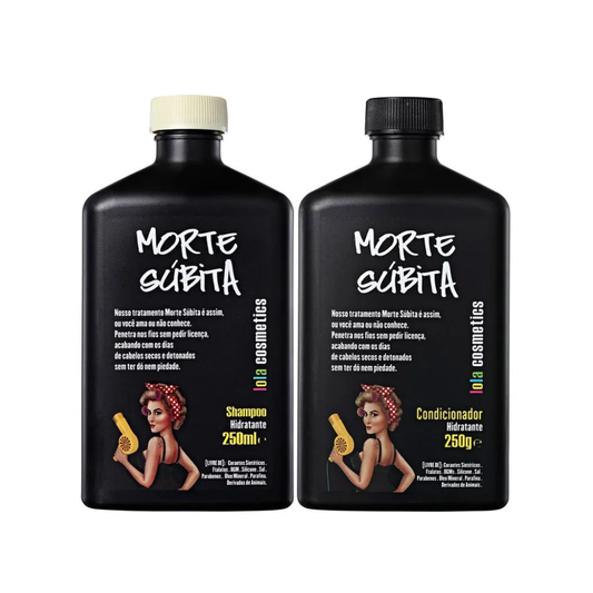Kit shampoo e condicionador morte súbita
